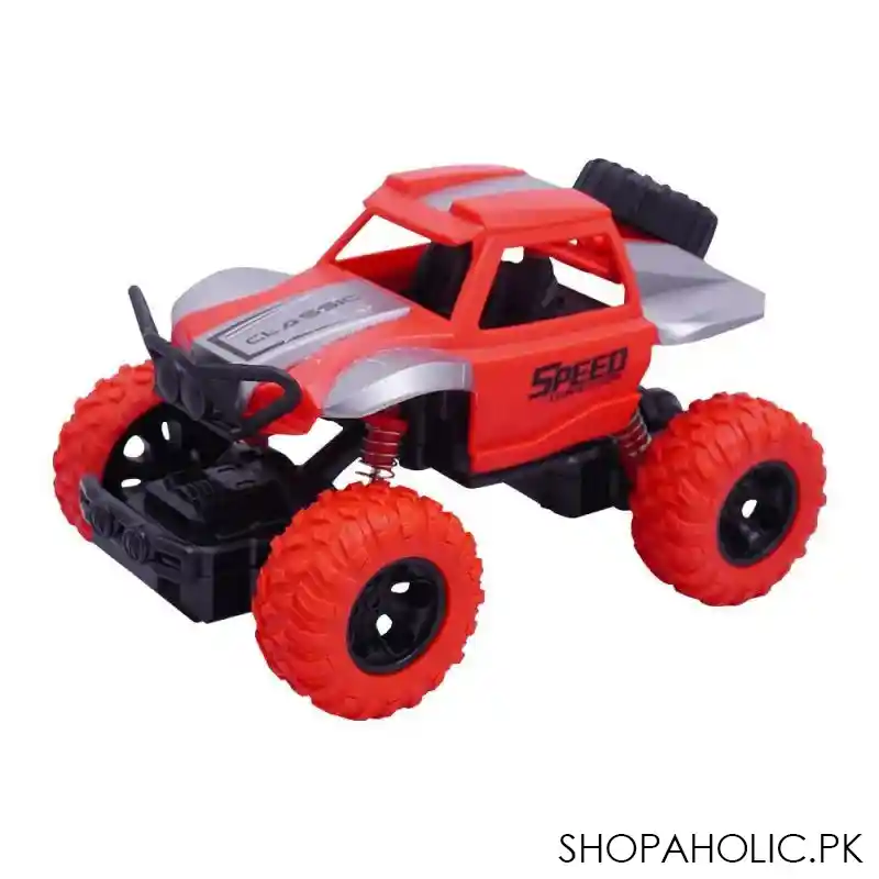 rabia toys extreme classic pull back jeep, red, 229 2 main image