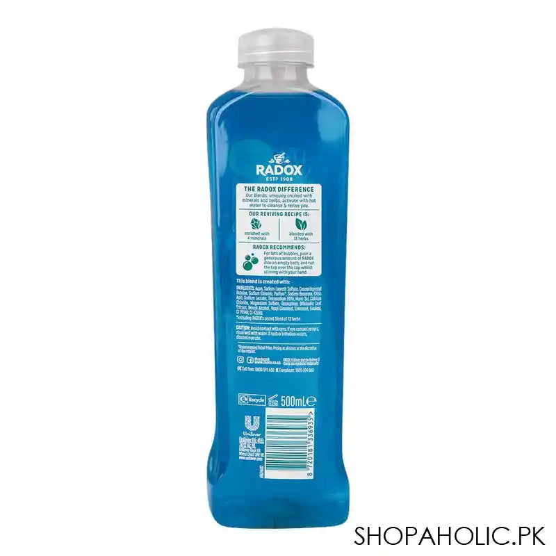 Radox Stress Relief Bath Soak, 500ml - Image 4