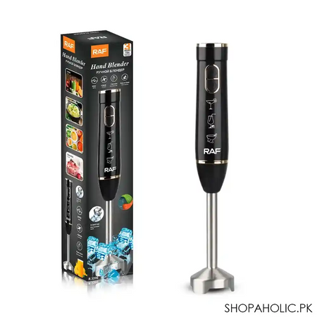 raf 4 blade electric hand blender 800w r.320b main image