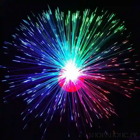 rainbow color romantic optic night light lamp image2