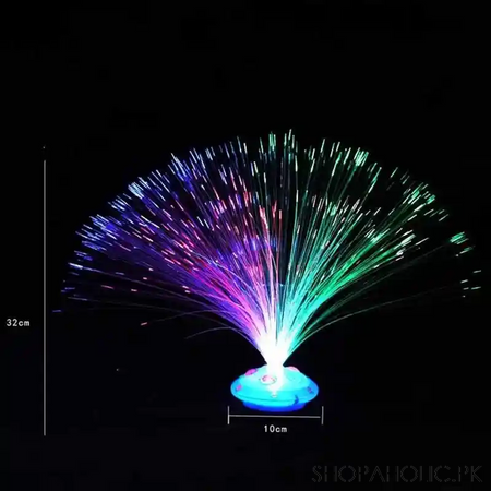 rainbow color romantic optic night light lamp image4