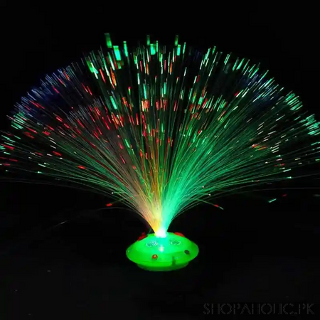 rainbow color romantic optic night light lamp main image
