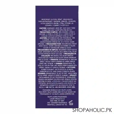 ralph lauren polo sport fresh eau de toilette pour homme, 125ml image2