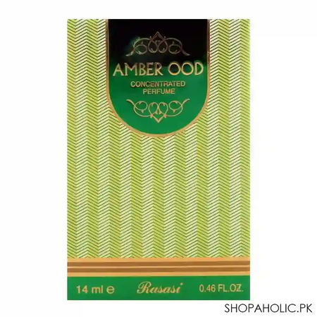 rasasi amber ood concentrated perfume oil 14ml image2