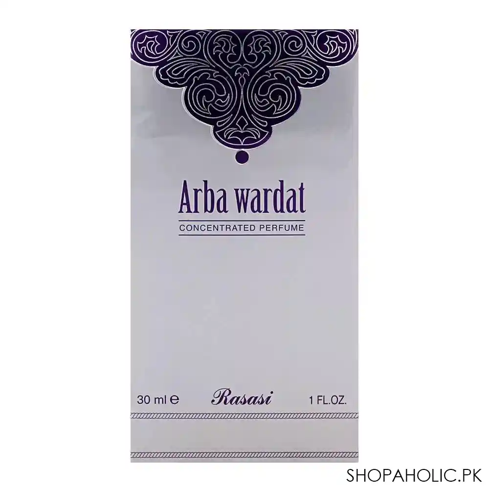 rasasi arba wardat concentrated perfume oil 30ml image2