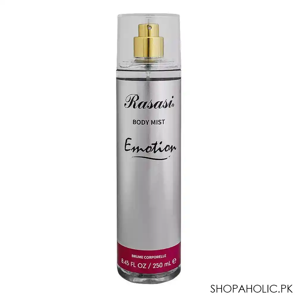 rasasi emotion body mist, for women, 250ml main image