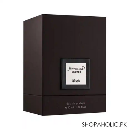 rasasi junoon velvet pour homme eau de parfum, fragrance for men, 50ml image2