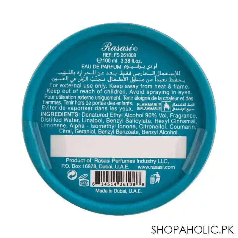 rasasi radi, edp, 100ml image3