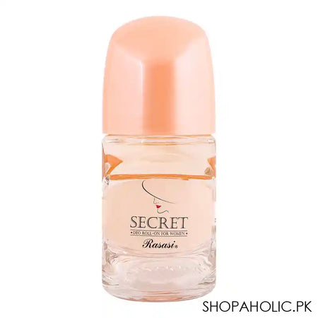 Rasasi Secret Deo Roll-On For Women, 50ml - Main Image