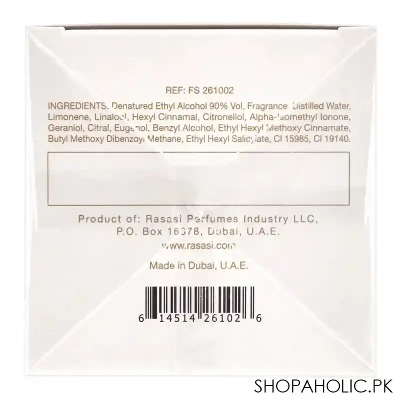 rasasi soryani pour femme, edp, fragrance for women, 100ml image4