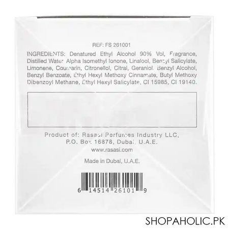 rasasi soryani pour homme, edp, fragrance for men, 100ml image4