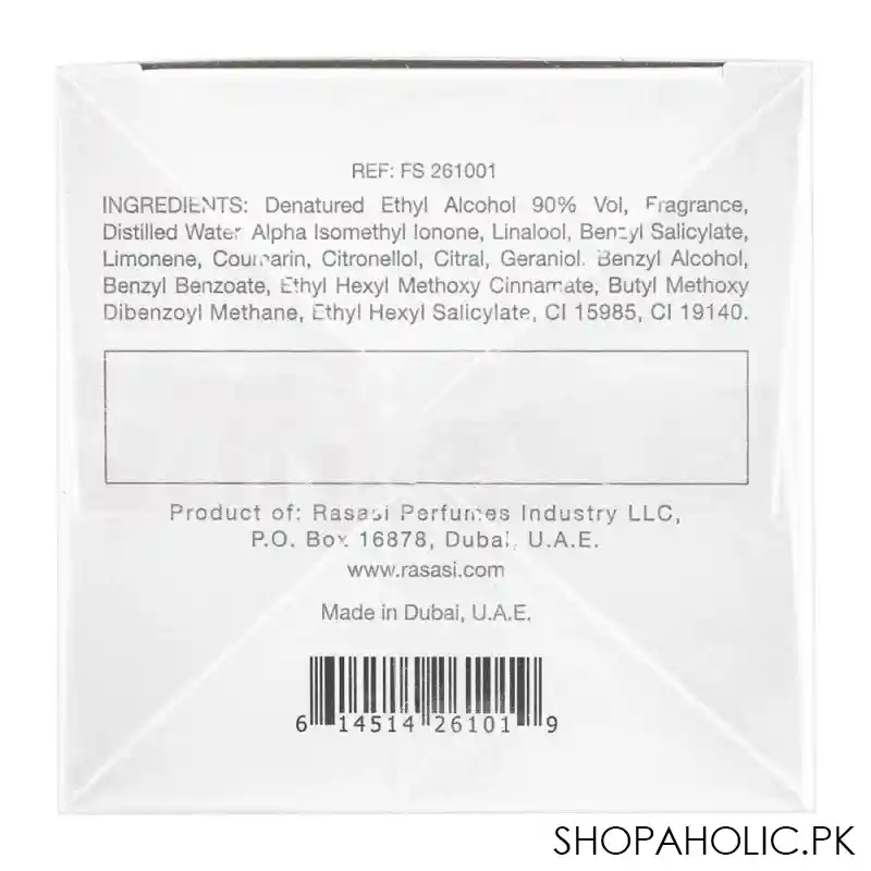 rasasi soryani pour homme, edp, fragrance for men, 100ml image4