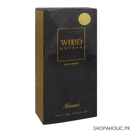 rasasi wood excess pour femme eau de parfum, for women, 100ml image2