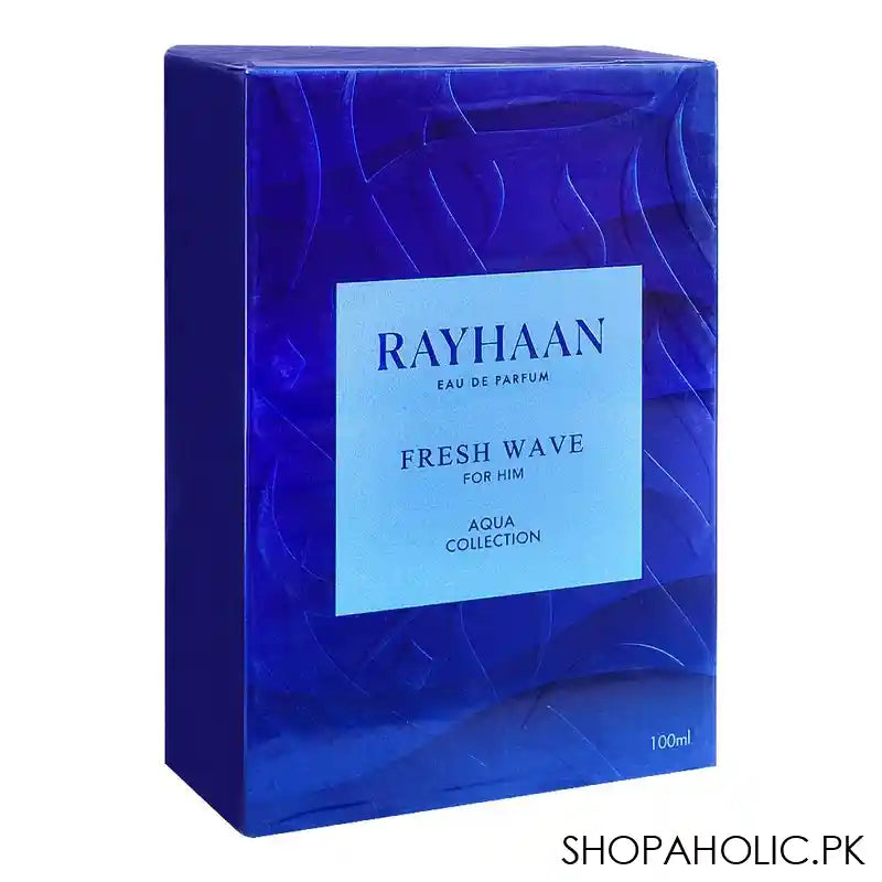 Rayhaan Fresh Wave Eau De Parfum, For Men, 100ml - Image 2