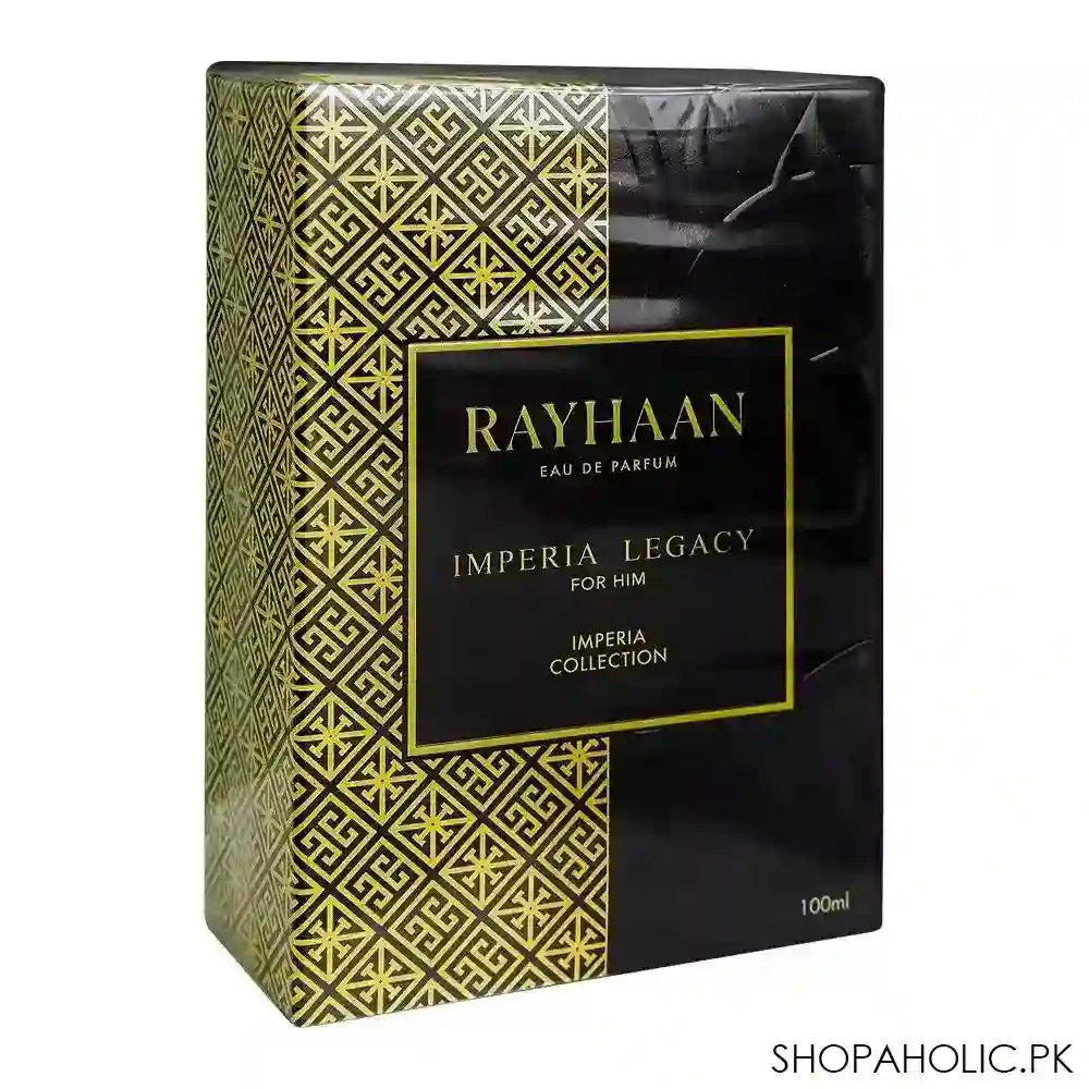 rayhaan imperia legacy eau de parfum, for men, 100ml main image