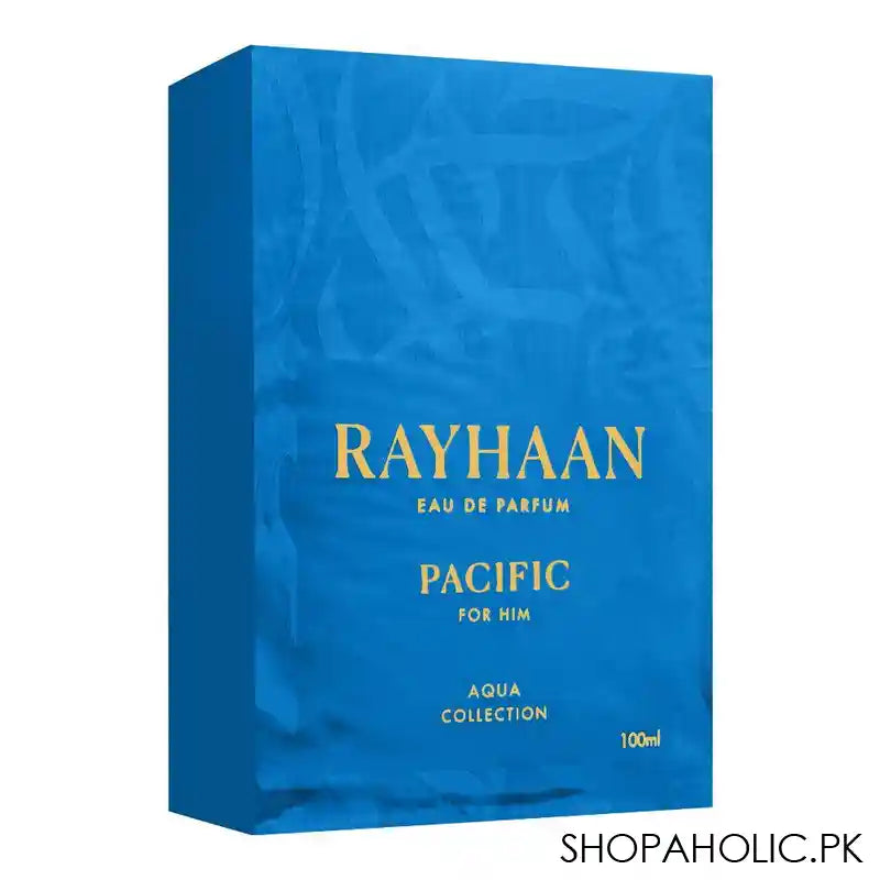 Rayhaan Pacific For Him Eau De Parfum, 100ml - Image 3