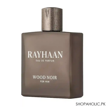 rayhaan woody noir eau de parfum, for men, 100ml main image