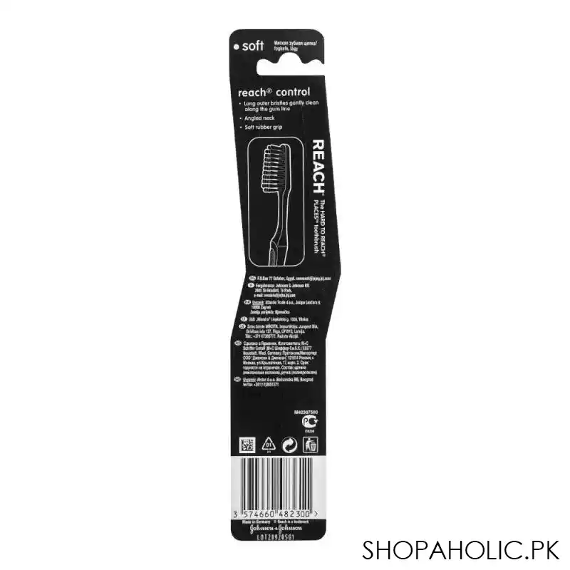 reach control essential care toothbrush, soft image2