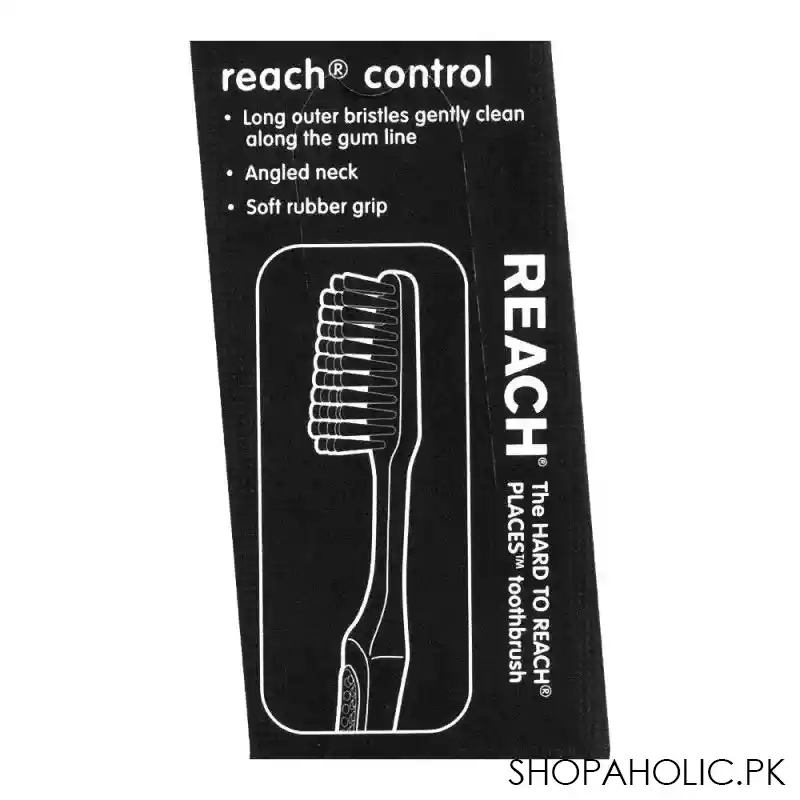 reach control essential care toothbrush, soft image3