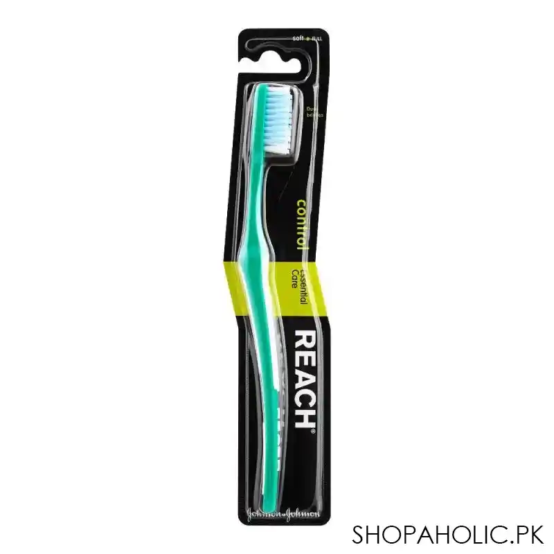 reach control essential care toothbrush, soft main image