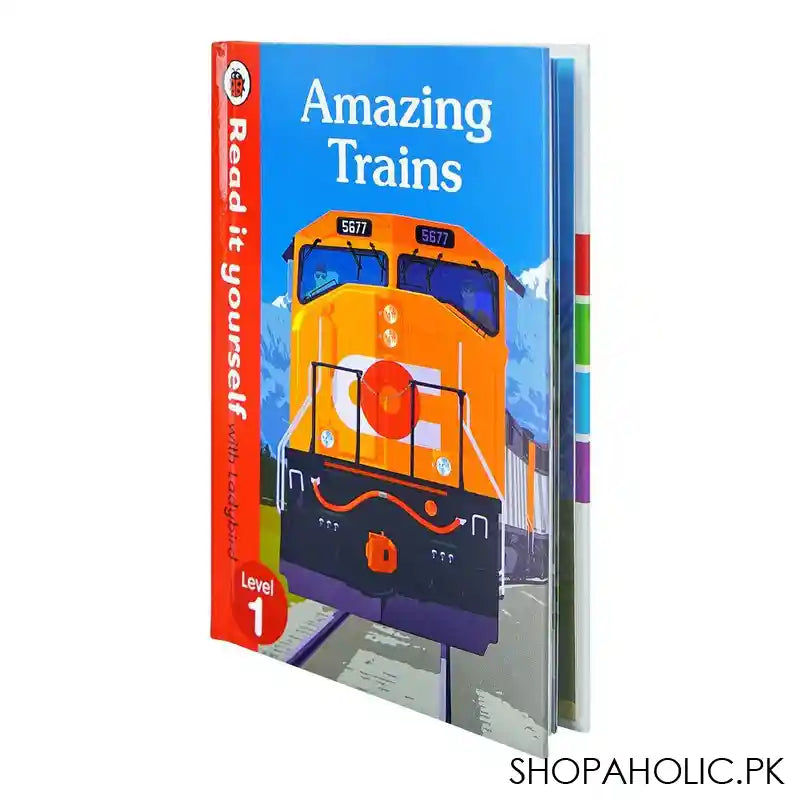 Read It Yourself: Amazing Trains Book, Level-1 - Main Image