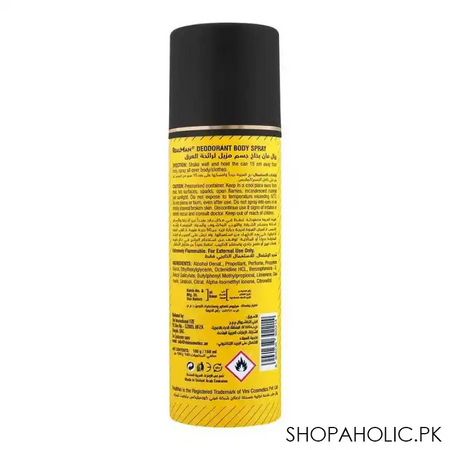 realman fresh active deodorant body spray, 150ml image2