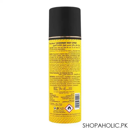 realman fresh mood deodorant body spray, 150ml image2