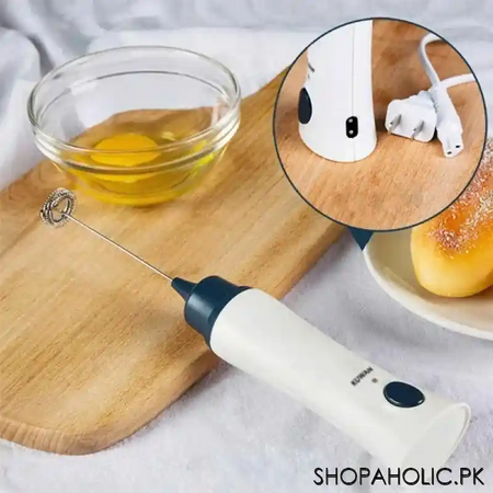rechargeable coffee & egg beater image2