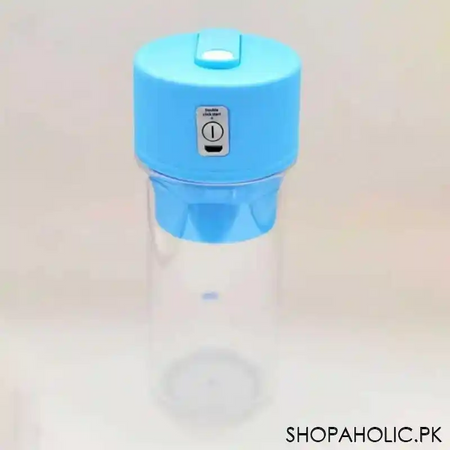 rechargeable mini portable juicer cup with straw for home, travel, outdoor image7