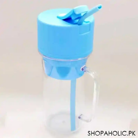 rechargeable mini portable juicer cup with straw for home, travel, outdoor image9