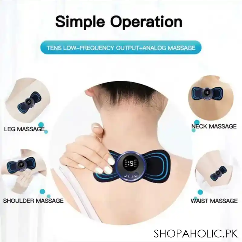 rechargeable portable electric butterfly massager image3