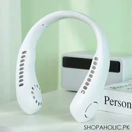 rechargeable portable neck fan image4