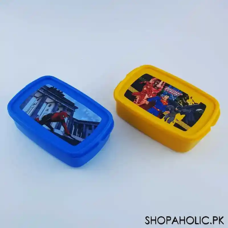 rectangle plastic lunch box image2