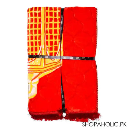 Red N Bed Maqaam-e-Ibrahim Prayer Mat, Hadiya Gift Box, Red - Image 2