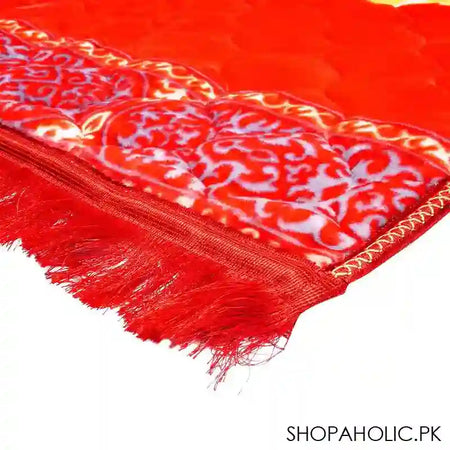 Red N Bed Maqaam-e-Ibrahim Prayer Mat, Hadiya Gift Box, Red - Image 4