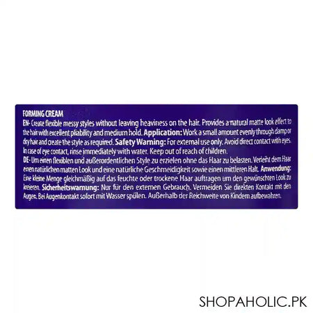Red One Men Flexible Hold Creative Forming Cream, 100ml - Image 3
