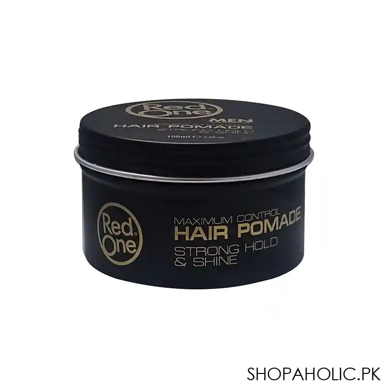 Red One Men Strong Hold & Shine Hair Pomade, 100ml - Image 4