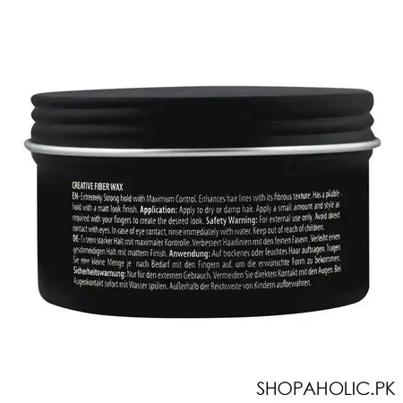 Red One Men Strong & Matte Creative Fiber Hair Wax, 100ml - Image 4