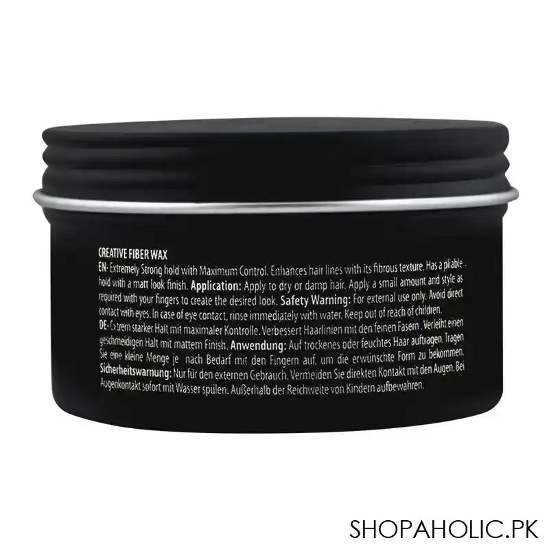 Red One Men Strong & Matte Creative Fiber Hair Wax, 100ml - Image 4