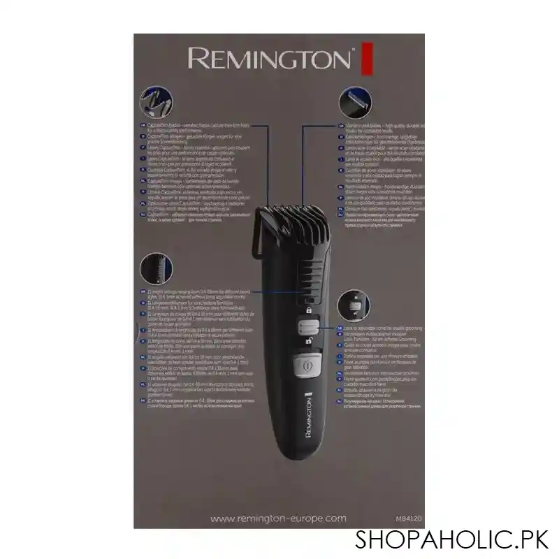 remington beard boss beard and stubble trimmer mb4120 image3