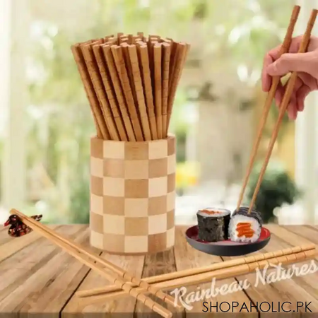 reusable bamboo chopsticks main image