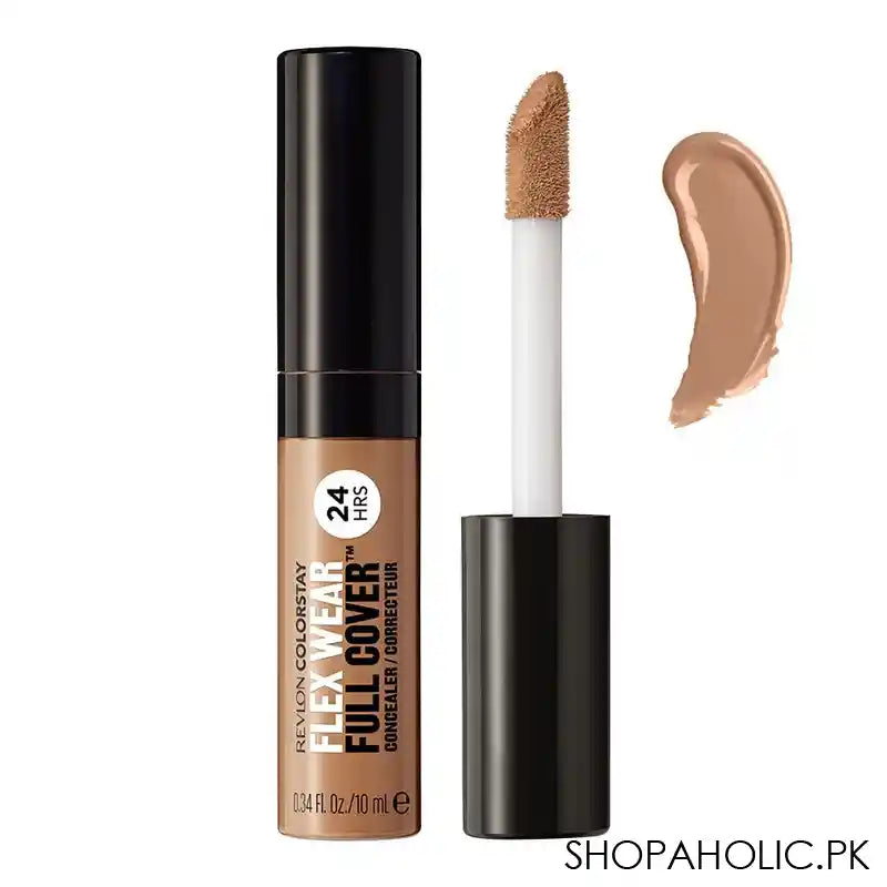 Revlon Color stay Flex Wear Full Cover Concealer, 10ml, 060 Deep - Image 3