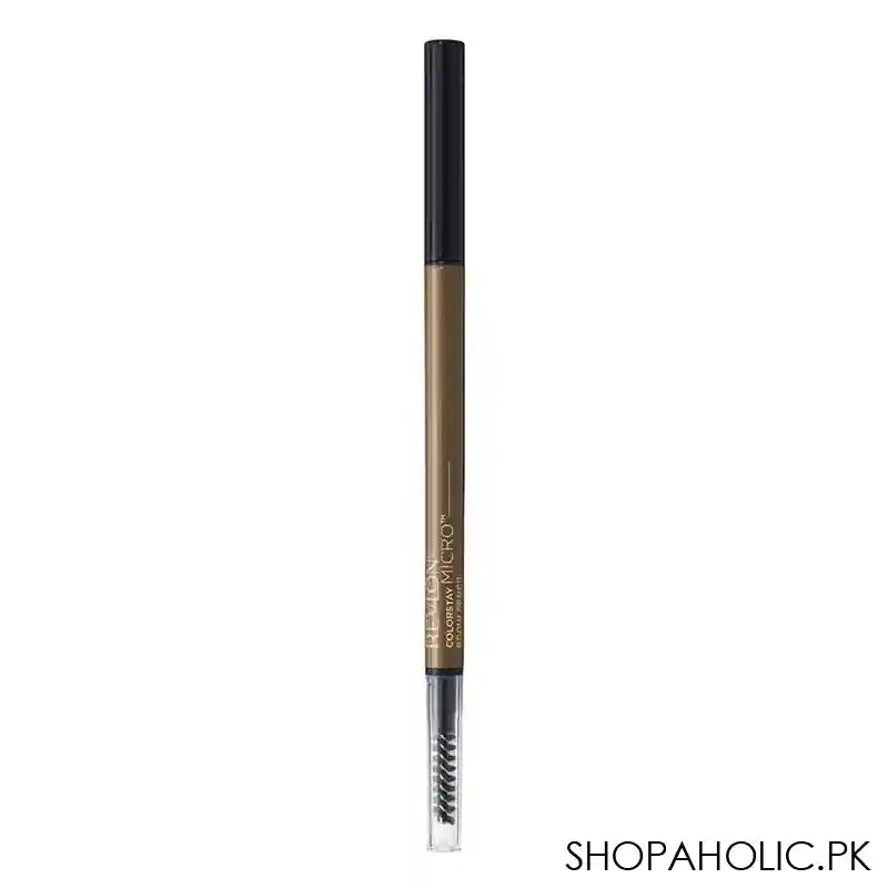 Revlon Color stay Micro Brow Pencil, 453 Soft Brown - Image 4