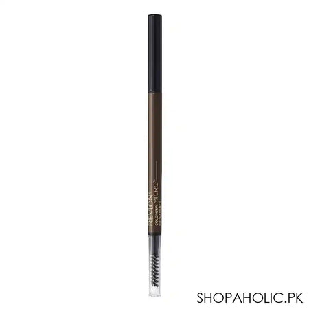Revlon Color stay Micro Brow Pencil, 456 Dark Brown - Image 4