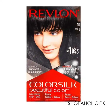 revlon colorsilk black hair color 10 main image
