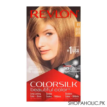 Revlon Colorsilk Dark Blonde Hair Color 61 - Main Image