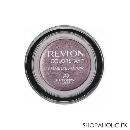 Revlon Colorstay Creme Eyeshadow, 740 Black Currant - Main Image