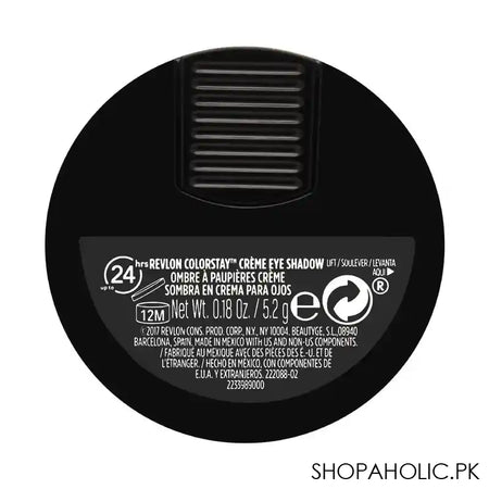 Revlon Colorstay Creme Eyeshadow, 740 Black Currant - Image 3