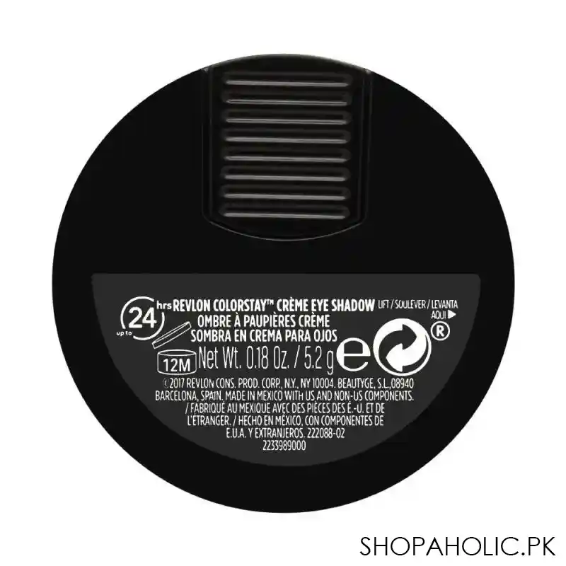 revlon colorstay creme eyeshadow, 750 vanilla image3