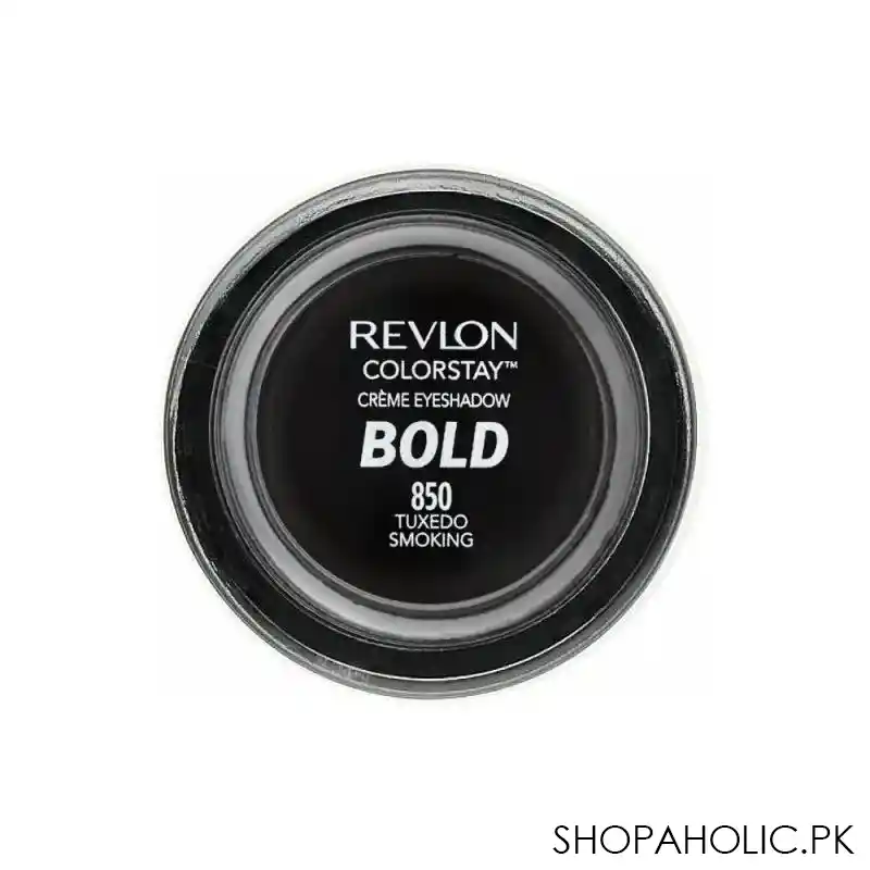 revlon colorstay creme eyeshadow, 850 tuxedo image2